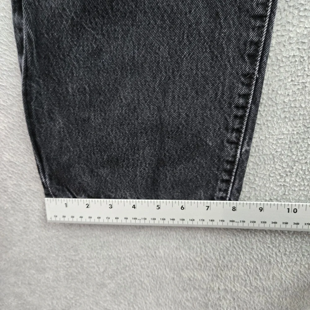 Levi's 501 Men Jeans 36X32 Black Denim Original Fit Straight Leg 29